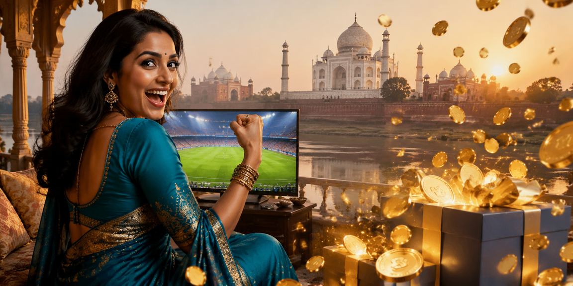Fortune glow in sports betting with Agra's Taj Mahal backdrop